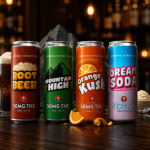 Euphoria Shatter Pop 50mg THC Infused Drink