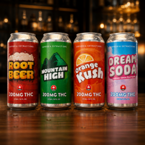 Euphoria Shatter Pop 200mg THC Infused Drinks